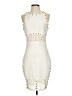 Bebe Ivory Cocktail Dress Size M - photo 1