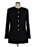 St. John Solid Black Coat Size 14 - photo 1