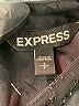 Express 100% Polyester Polka Dots Black Cocktail Dress Size S - photo 7