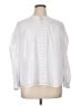 Soft Surroundings 100% Polyester White Long Sleeve Blouse Size XL - photo 1