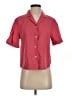Uniqlo Red Short Sleeve Blouse Size XS - photo 1