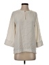 Ann Taylor 100% Polyester Ivory 3/4 Sleeve Blouse Size S - photo 1