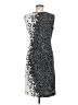 BCBGMAXAZRIA Polka Dots Black Cocktail Dress Size M - photo 2