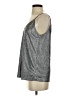 Ann Taylor LOFT 100% Polyester Silver Tank Top Size S - photo 5