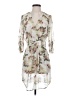 Daniel Rainn 100% Polyester Print Ivory Cocktail Dress Size S - photo 1