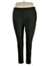 Terra & Sky Solid Green Active Pants Size 4X - photo 1
