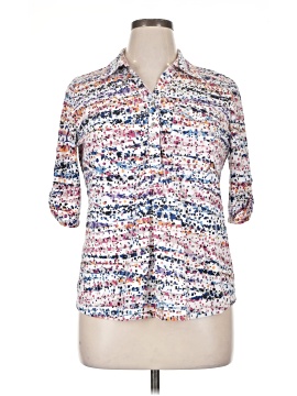 Emily Daniels 3/4 Sleeve Button Down Shirt