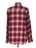 Gap Plaid Red Long Sleeve Button-Down Shirt Size L - photo 2