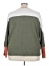 Lovely Melody Color Block Green Pullover Sweater Size 3X (estimated) - photo 2