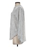 Carolina Belle 100% Polyester Polka Dots Silver Long Sleeve Blouse Size XS - photo 5