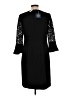 rsvp by TALBOTS 100% Polyester Black Cocktail Dress Size 10 - photo 2