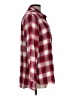 Gap Plaid Red Long Sleeve Button-Down Shirt Size L - photo 4