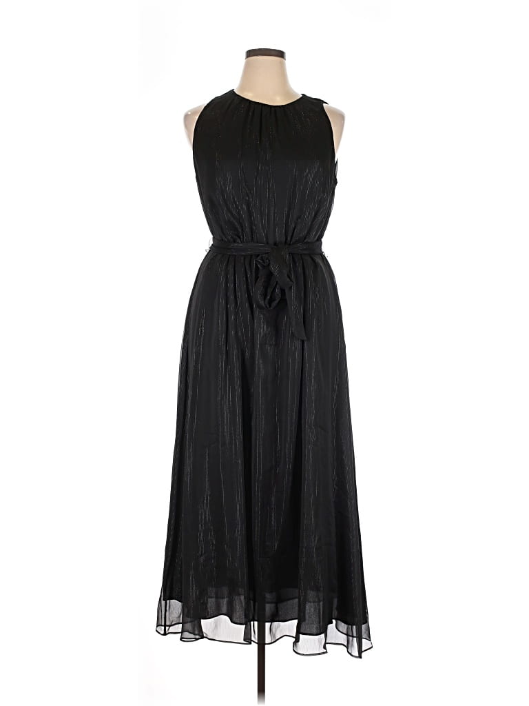 Pre-owned Talbots Casual Dress In Black