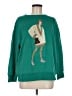 Zara Graphic Green Sweatshirt Size M - photo 1