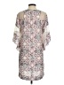 BCBGMAXAZRIA 100% Polyester Print Ivory Cocktail Dress Size XS - photo 2