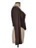 Shein Brown Long Sleeve Top Size L (petite) - photo 4