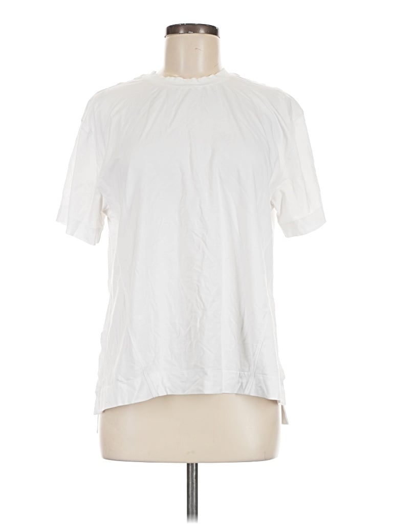 Pre-owned Ypb Short Sleeve Turtleneck In White