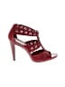 MICHAEL Michael Kors Burgundy Sandals Size 7 1/2 - photo 1