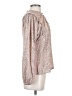Left Coast by Dolan 100% Polyester Pink Long Sleeve Blouse Size XS - photo 4