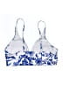 Unbranded Paisley Blue Swimsuit Top Size L - photo 2