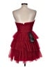 BCBGMAXAZRIA 100% Polyester Red Cocktail Dress Size 6 - photo 2