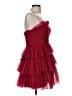 BCBGMAXAZRIA 100% Polyester Red Cocktail Dress Size 6 - photo 4