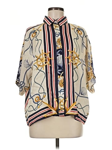 Shore 3/4 Sleeve Blouse (view 1)