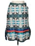 Assorted Brands Print Blue Casual Skirt Size 34 waist - photo 1