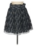 I Heart Ronson 100% Polyester Chevron-herringbone Black Casual Skirt Size 6 - photo 1