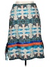 Assorted Brands Print Blue Casual Skirt Size 34 waist - photo 2