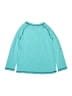 Quad Seven Teal Long Sleeve Top Size 10 - photo 2