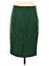 J.Crew 100% Wool Solid Green Wool Skirt Size 4 - photo 2