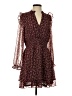 Springfield Burgundy Cocktail Dress Size 4 - photo 1