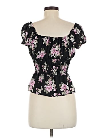 No Comment Short Sleeve Blouse (view 2)