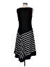 MSK Stripes Black Casual Dress Size M - photo 2