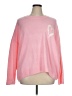 CeCe Hearts Pink Pullover Sweater Size XL - photo 1