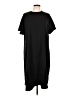 Athleta Solid Black Casual Dress Size L (petite) - photo 1