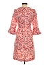 Draper James 100% Polyester Print Red Casual Dress Size 2 - photo 2
