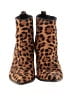 Nine West Animal Print Brown Ankle Boots Size 10 - photo 2