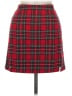 Brandy Melville Plaid Red Casual Skirt One size - photo 1