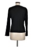 Talbots 100% Pima Cotton Black Cardigan Size Med Petite - photo 2