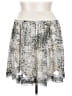 K. Jordan Animal Print Silver Casual Skirt Size 2X - photo 2