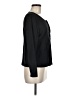 Talbots 100% Pima Cotton Black Cardigan Size Med Petite - photo 4