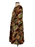 Assorted Brands 100% Viscose Print Brown Casual Dress Size EU 40 / US 10 - photo 5
