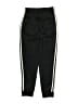 Adidas 100% Polyester Black Track Pants Size 10 - 12 - photo 2