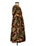 Assorted Brands 100% Viscose Print Brown Casual Dress Size EU 40 / US 10 - photo 4