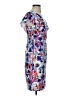 DKNY Print Blue Cocktail Dress Size 4 - photo 4
