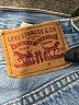 Levi's 100% Cotton Blue Denim Shorts Size 26 waist - photo 3