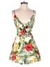 Fashion Nova 100% Polyester Tropical Green Romper Size M - photo 1