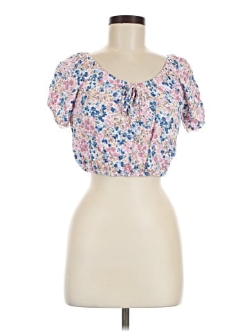 Wallflower Short Sleeve Blouse (view 1)